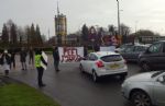 Trafford Centre Barton Lifting Bridge Protest